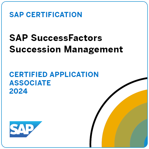 Certificate: SuccessFactors Succession Management